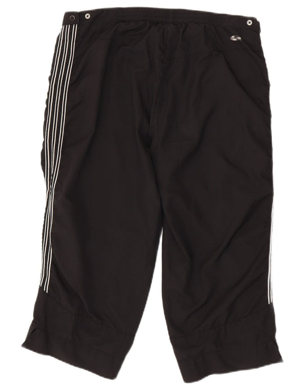 Damskie spodnie Adidas Clima Proof Capri UK 14 Medium W30 L19 Czarne