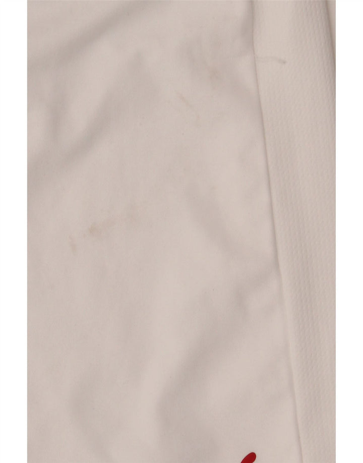 Męskie spodenki sportowe PUMA Średni biały poliester