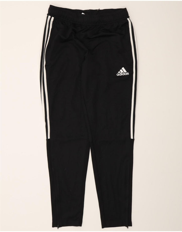 Męskie spodnie dresowe Adidas Aeroready, średni czarny poliester