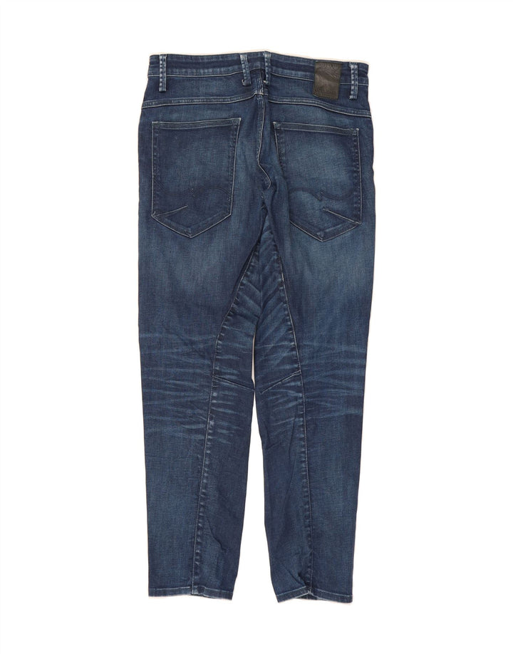 JACK & JONES Mens Slim Jeans W32 L32 Blue Cotton Vintage Jack & Jones and Second-Hand Jack & Jones from Messina Hembry 