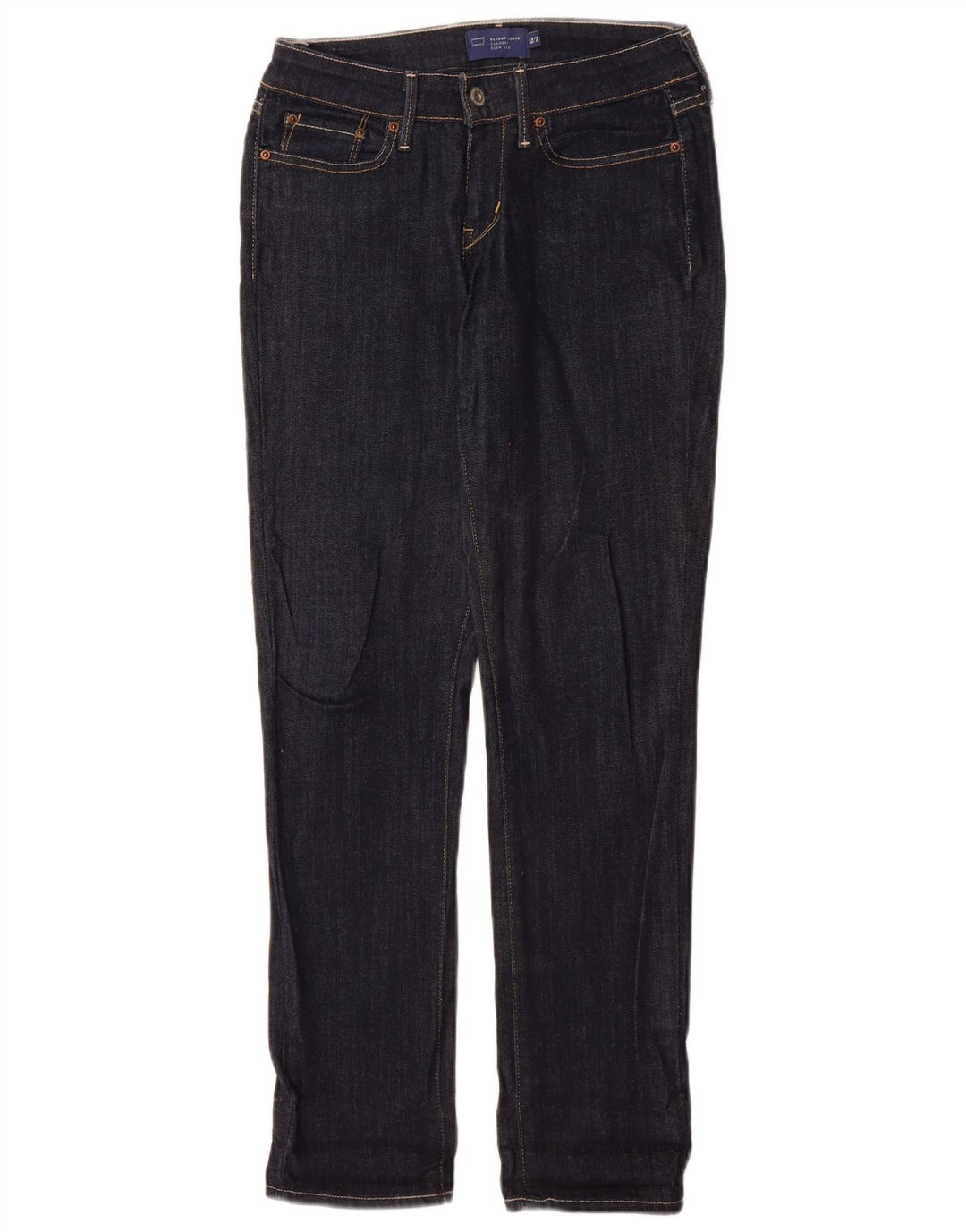 Damskie jeansy Levi's Slight Curve Slim W27 L31 Granatowa bawełna