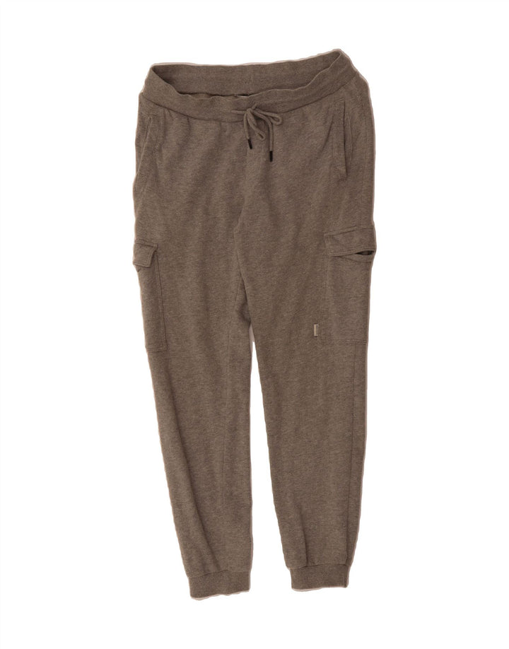 JACK & JONES Mens Cargo Tracksuit Trousers Joggers Large  Grey Cotton Vintage Jack & Jones and Second-Hand Jack & Jones from Messina Hembry 