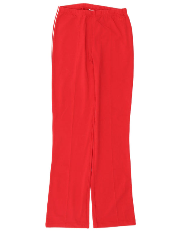 Damskie spodnie dresowe Reebok UK 12 Średni czerwony nylon