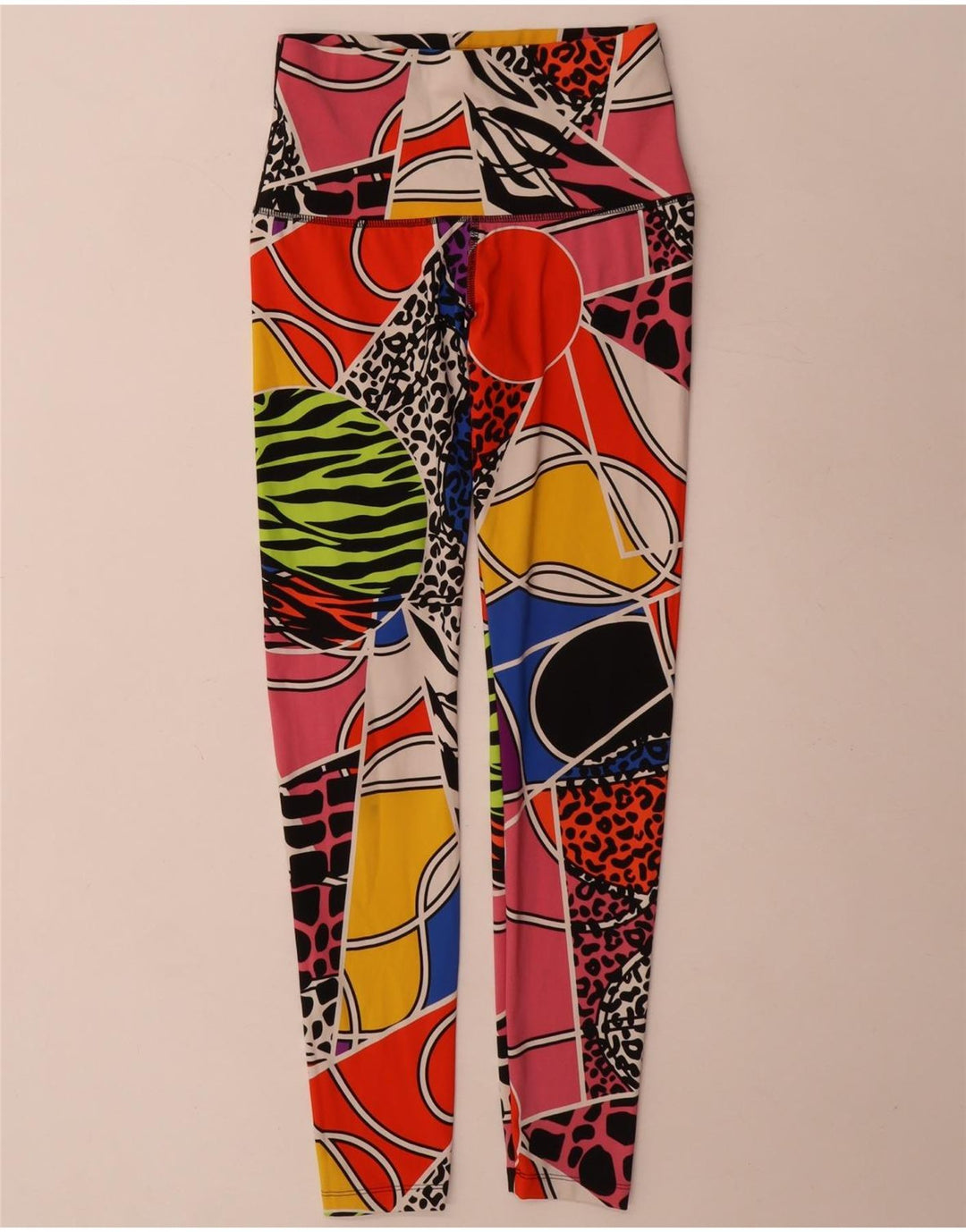 Damskie legginsy Adidas Aeroready UK 8/10, małe, wielokolorowe