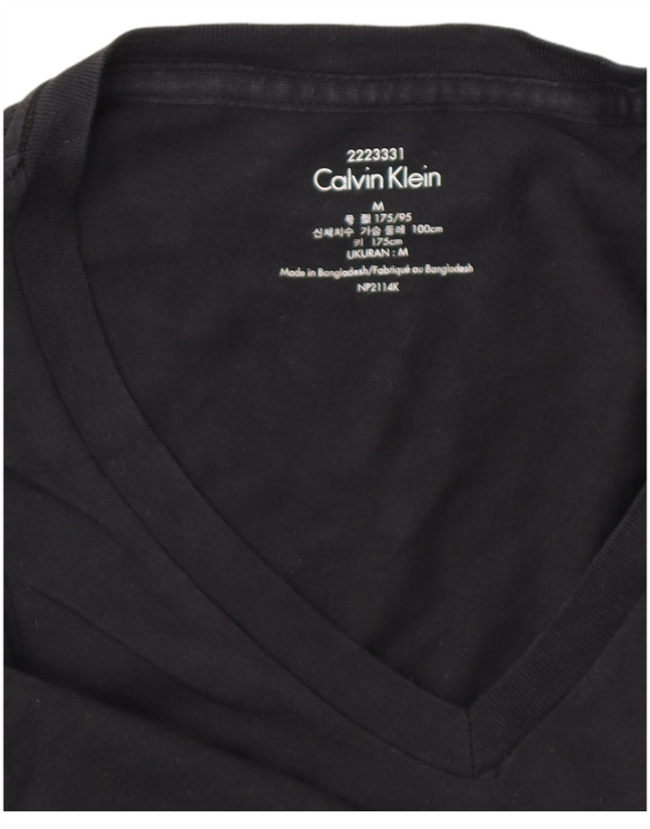 Męski T-shirt CALVIN KLEIN, średni czarny