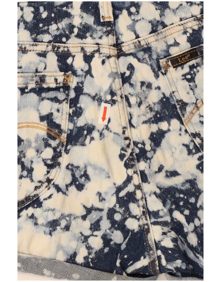 Damskie spodnie dżinsowe Lee W28 Średni granatowy kolor Tie Dye Cotton