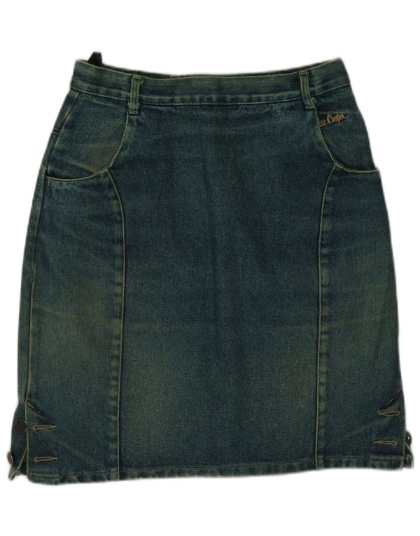 Damska spódnica dżinsowa Lee Cooper IT 42 Medium W26 Zielona bawełna