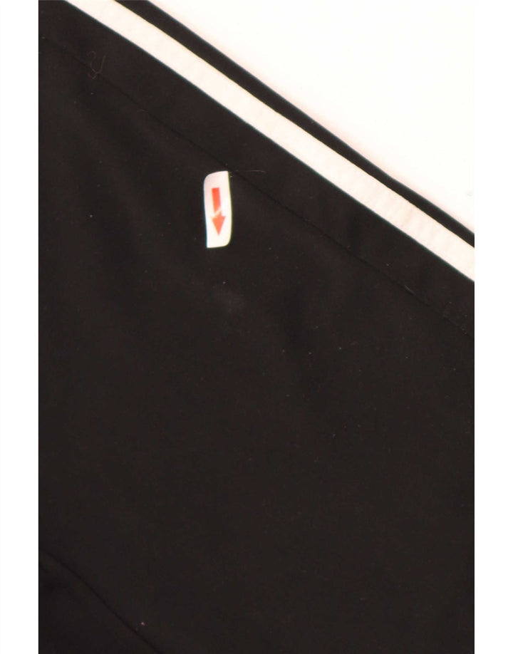 Damskie spodnie dresowe Adidas UK 8/10, małe, czarne, poliestrowe