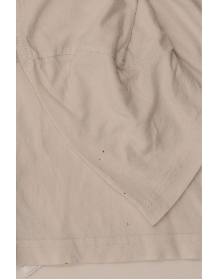 Dziewczęcy T-shirt z grafiką LEVI'S, 13-14 lat, biała bawełna