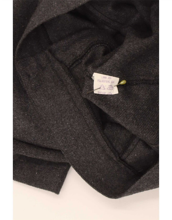 Vintage damskie spodenki na co dzień, duże, szare, W30, poliester