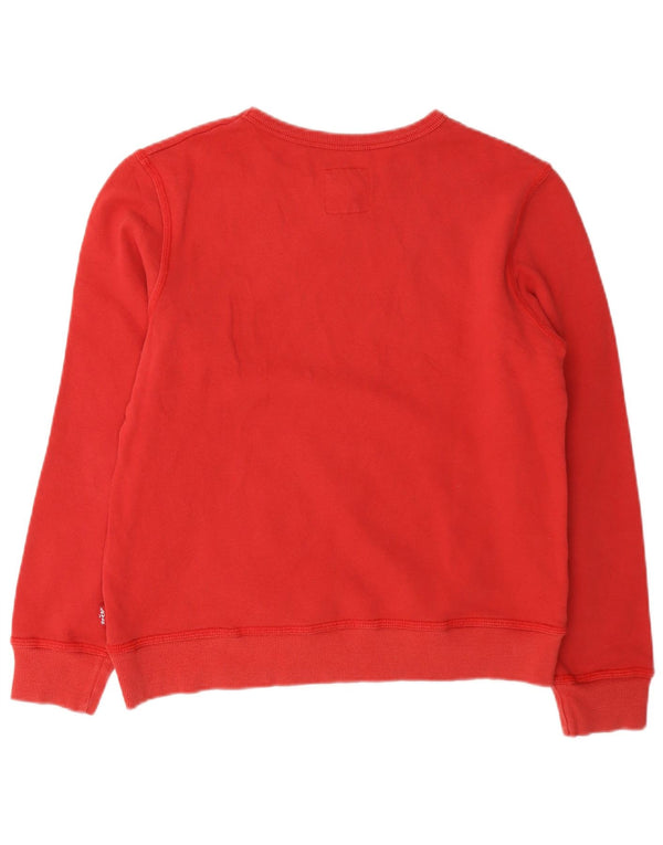 Chłopięcy sweter z kapturem Levi's 11-12 lat, czerwony