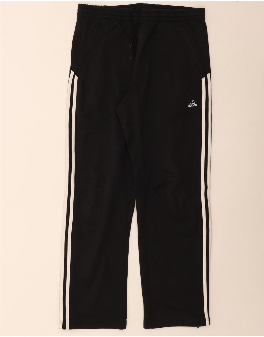 Męskie spodnie dresowe Adidas, średnie czarne