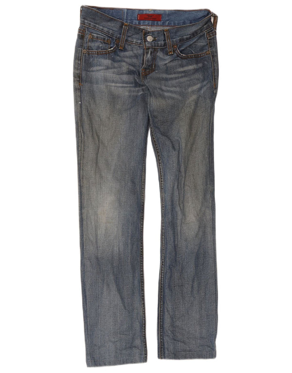 Męskie jeansy Levi's 557 Straight W26 L28 Niebieskie bawełniane