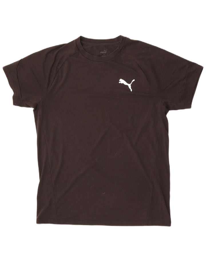 Męska koszulka Puma Top, duża, czarna, z poliestru