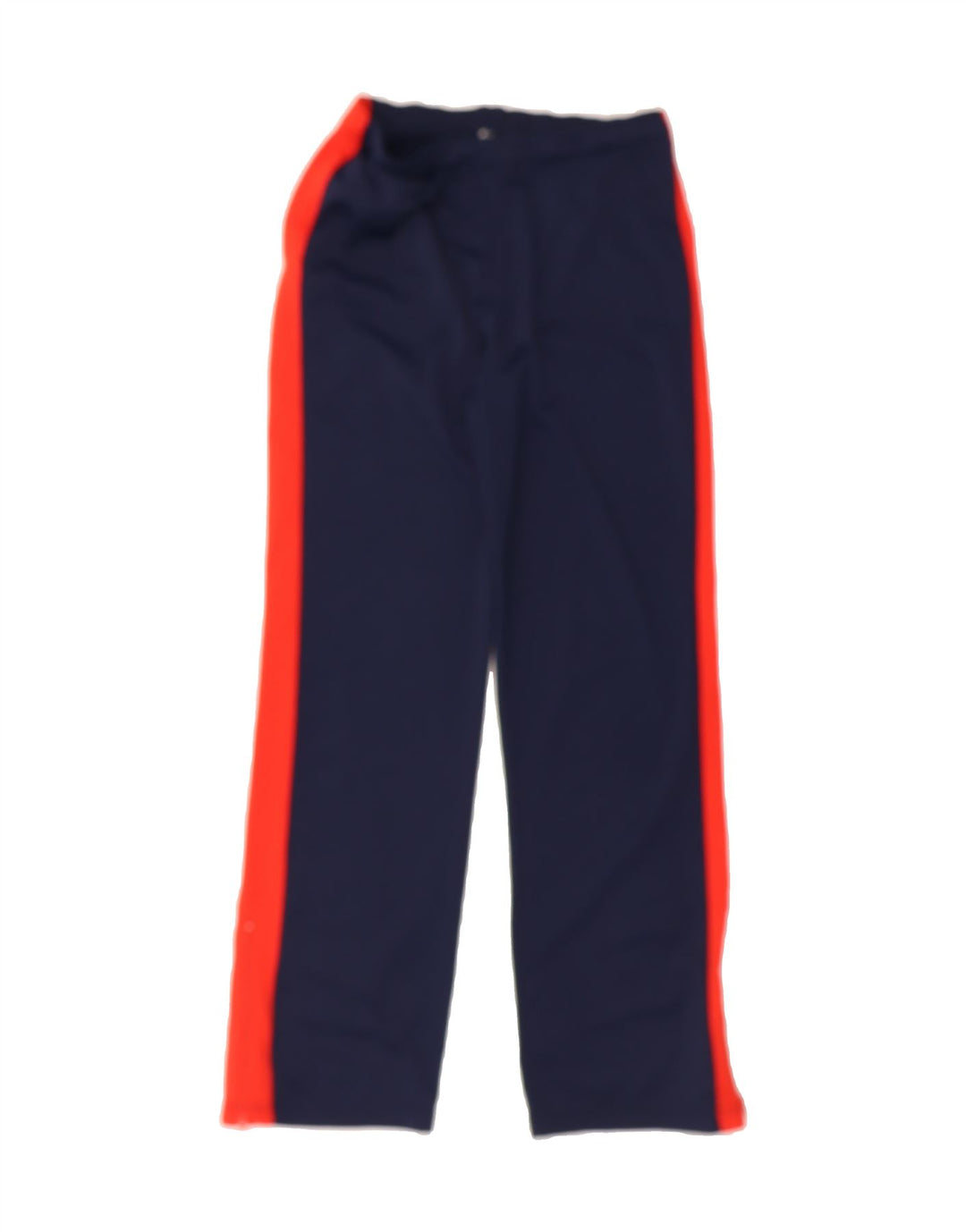 FILA Womens Tracksuit Trousers UK 14 Medium Navy Blue Colourblock Vintage Fila and Second-Hand Fila from Messina Hembry 