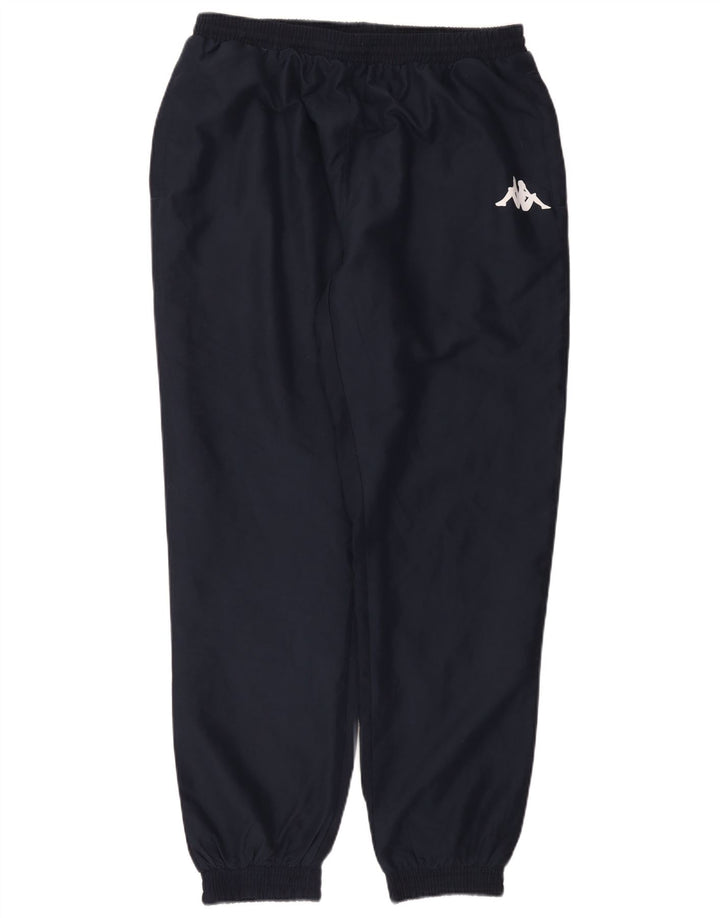 Męskie spodnie dresowe Kappa Graphic Joggers 2XL Granatowy poliester
