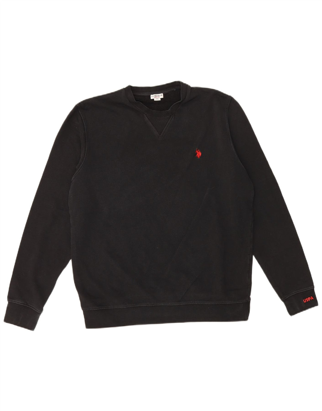 US Polo Assn. Męska bluza sweterkowa 2XL czarna