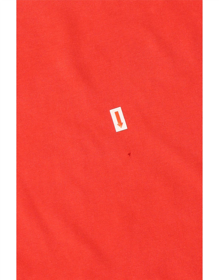 Męska kamizelka z grafiką PUMA, duża, czerwona, bawełniana