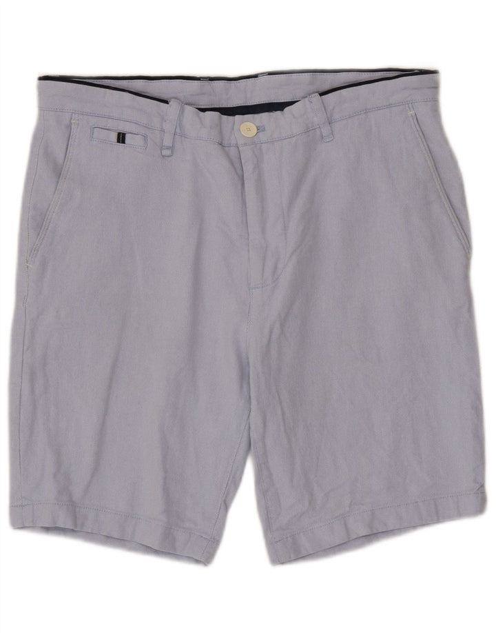 Męskie spodenki chino Zara EU 44 Large W34, niebieska bawełna