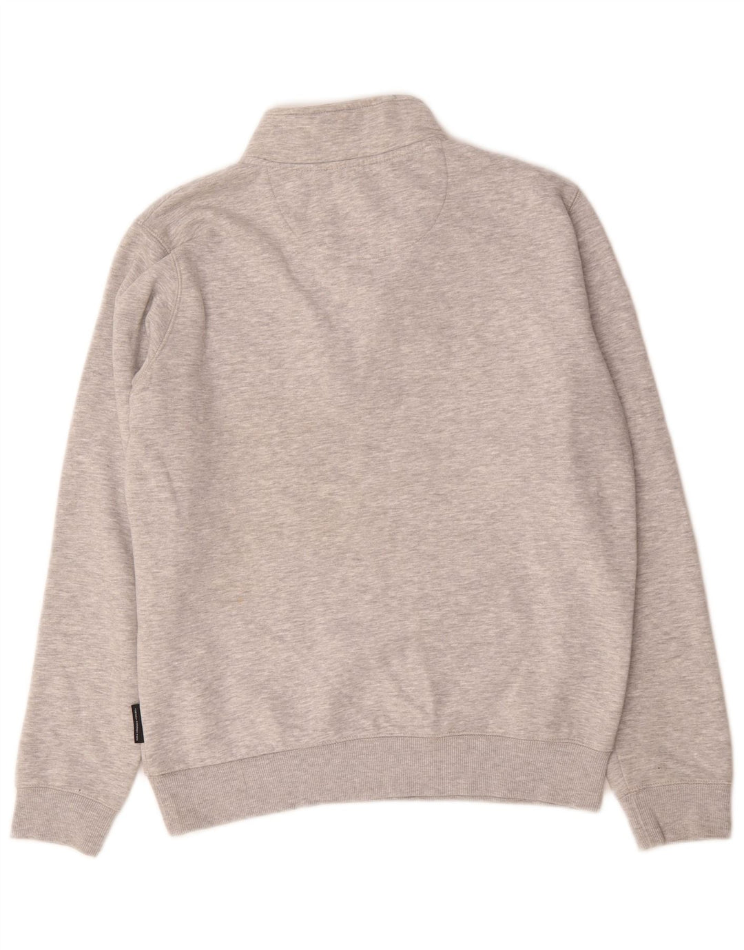 Męska bluza z zamkiem błyskawicznym French Connection, średnioszara, nakrapiana