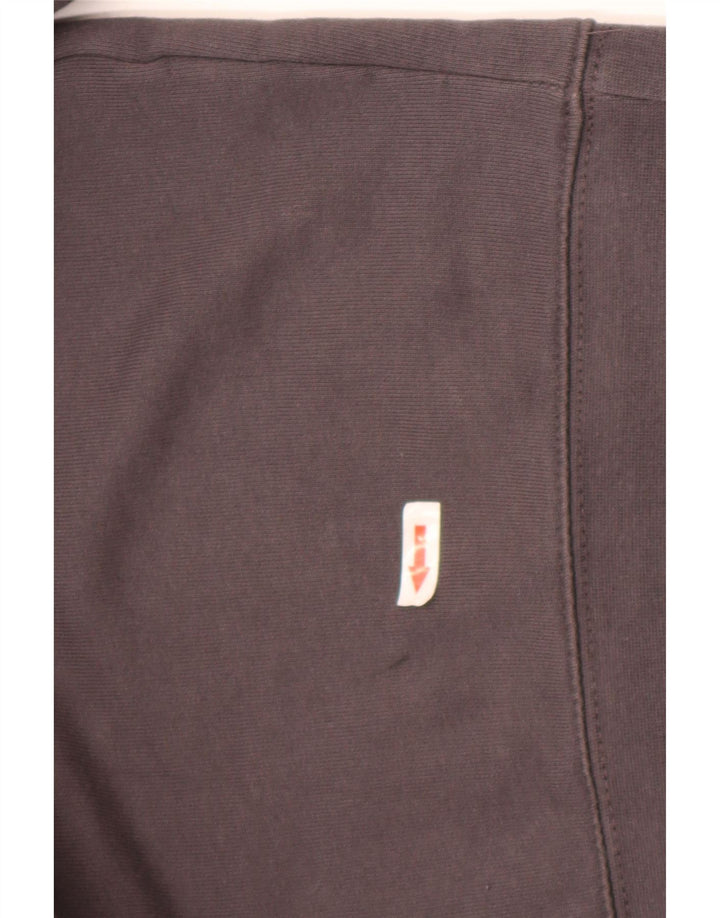 Męski sweter Zara, duży, szary, bawełniany