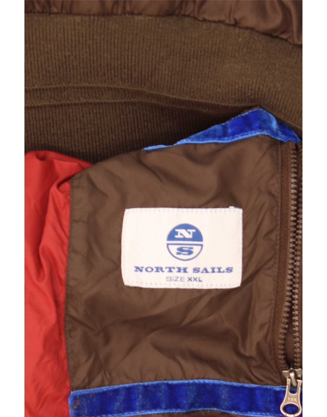 Męska ocieplana kurtka North Sails UK 44 2XL Brązowa, Poliamid