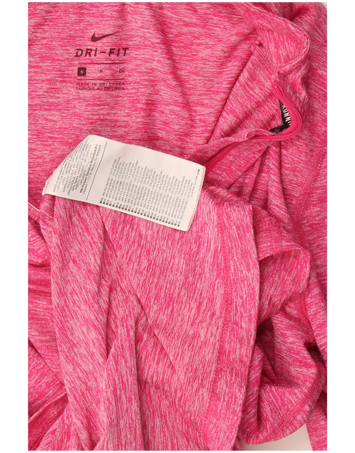 Damski dres Nike z zamkiem błyskawicznym, UK 10, mały, różowy poliester