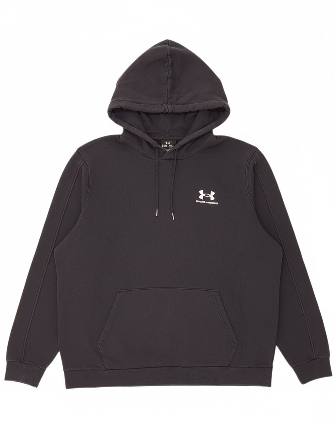 Męski sweter z kapturem Under Armour, duży, czarny, bawełniany