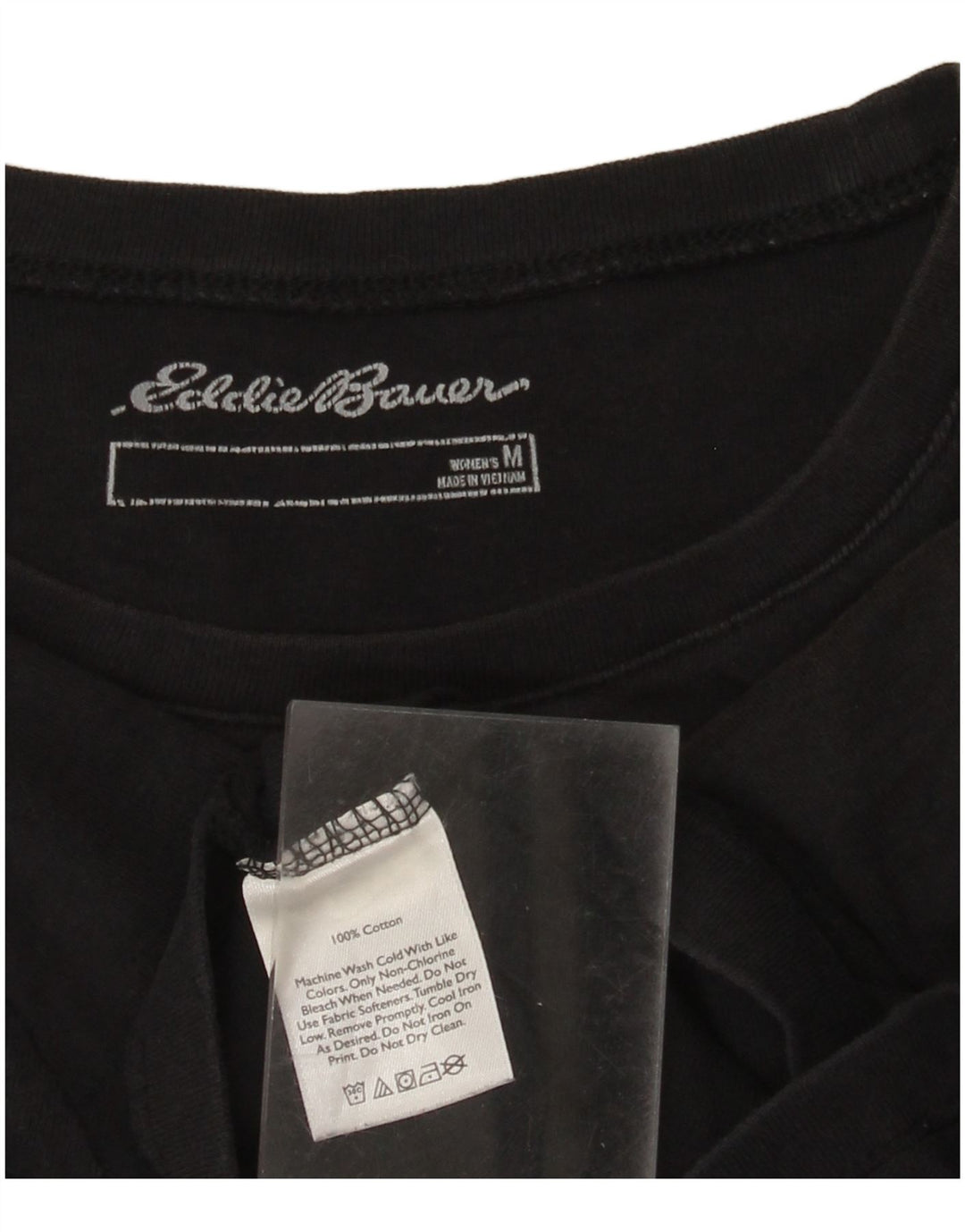 T-shirt damski Eddie Bauer Top UK 12 Medium Black