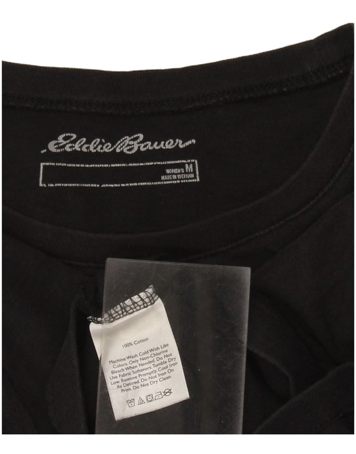 T-shirt damski Eddie Bauer Top UK 12 Medium Black