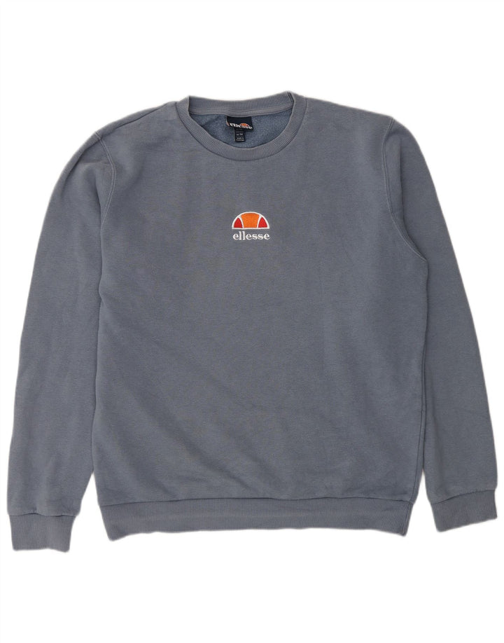Damska bluza z grafiką Ellesse UK 14, duża niebieska bawełna