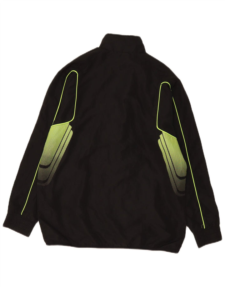 Chłopięca bluza dresowa Adidas z grafiką, 13-14 lat, duża, czarna, poliestrowa