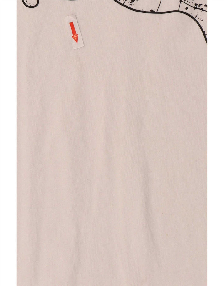 Męski T-shirt Puma z grafiką, duży, biały