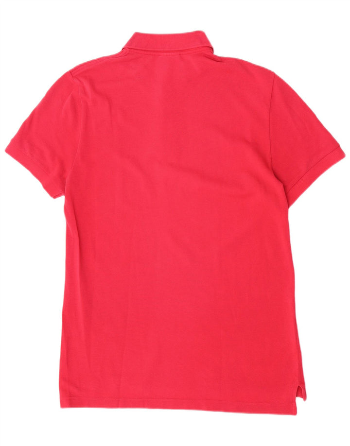 Męska koszulka polo Lacoste, rozmiar 3, mała, różowa, bawełniana