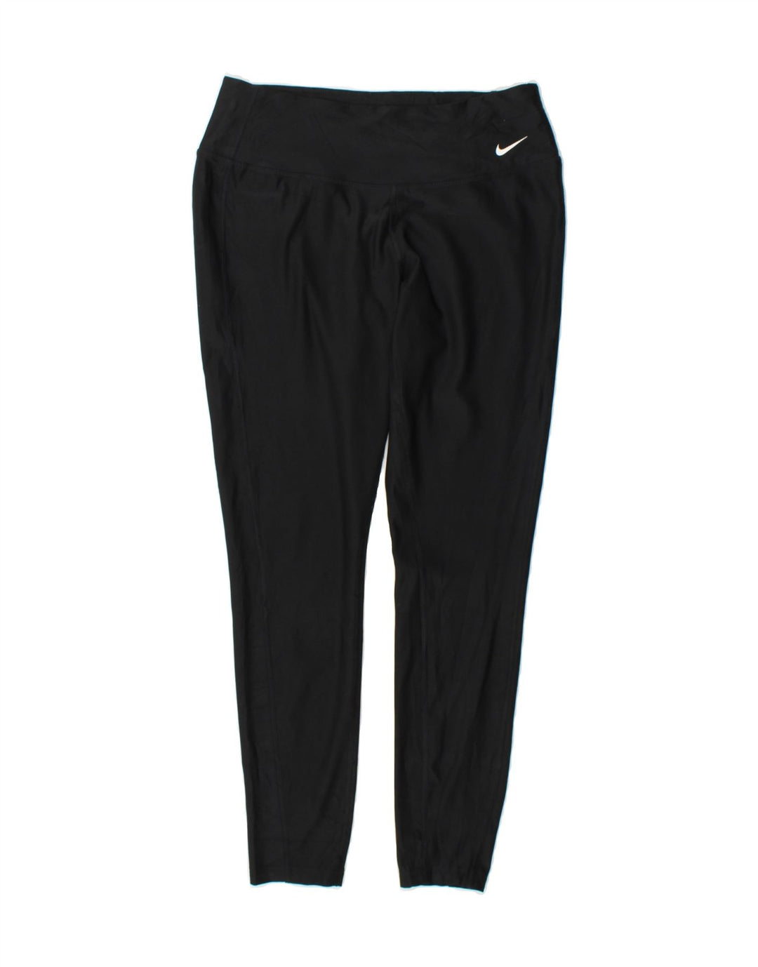 NIKE Womens Dri Fit Leggings UK 12 Medium  Black Vintage Nike and Second-Hand Nike from Messina Hembry 