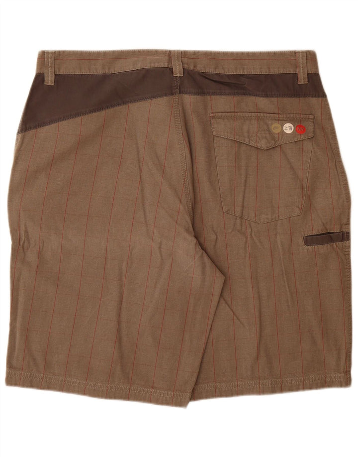 Męskie spodenki cargo Nike XL W38, bawełniana szara krata