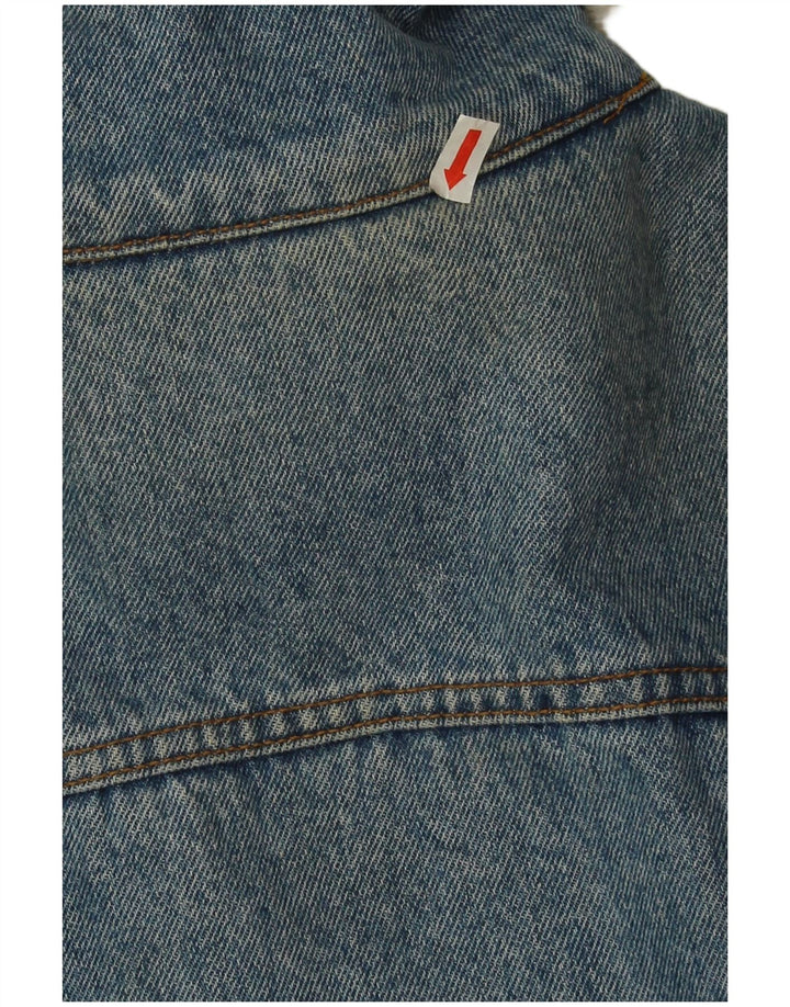 Męska kurtka dżinsowa Carrera Sherpa UK 38, średni niebieski poliester