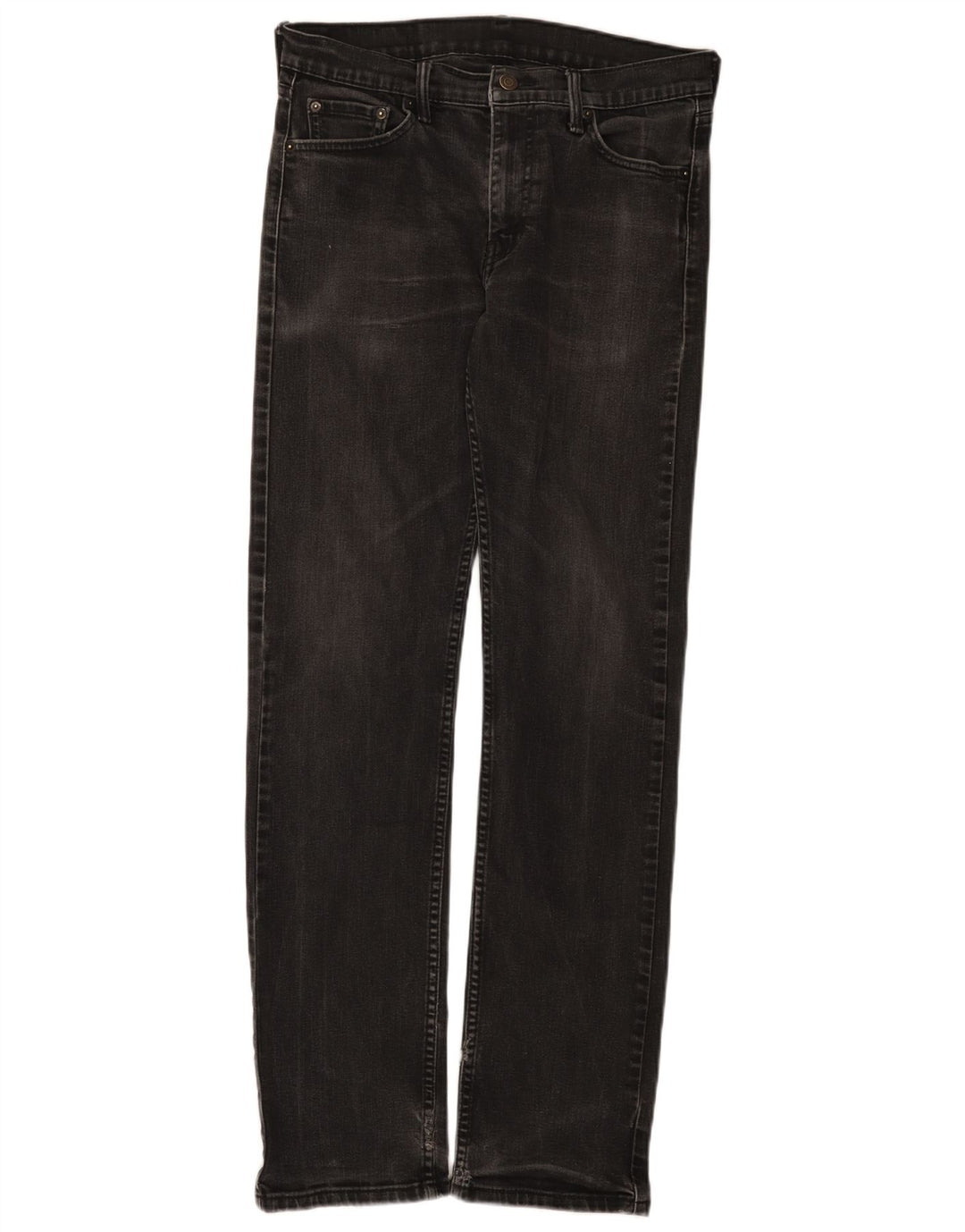 Męskie proste dżinsy Levi's W30 L31 czarne