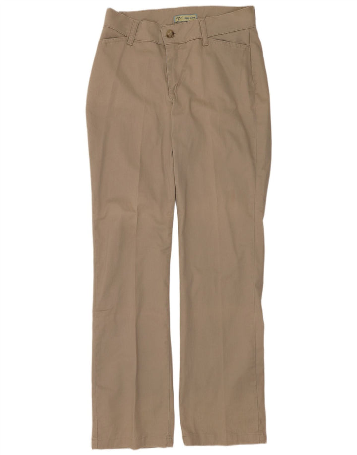 Spodnie damskie LEE Riders Straight Casual US 8 Medium W30 L32 Beżowe
