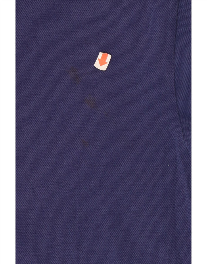 PIERRE CARDIN Mens Polo Shirt Large Navy Blue Cotton Vintage Pierre Cardin and Second-Hand Pierre Cardin from Messina Hembry 