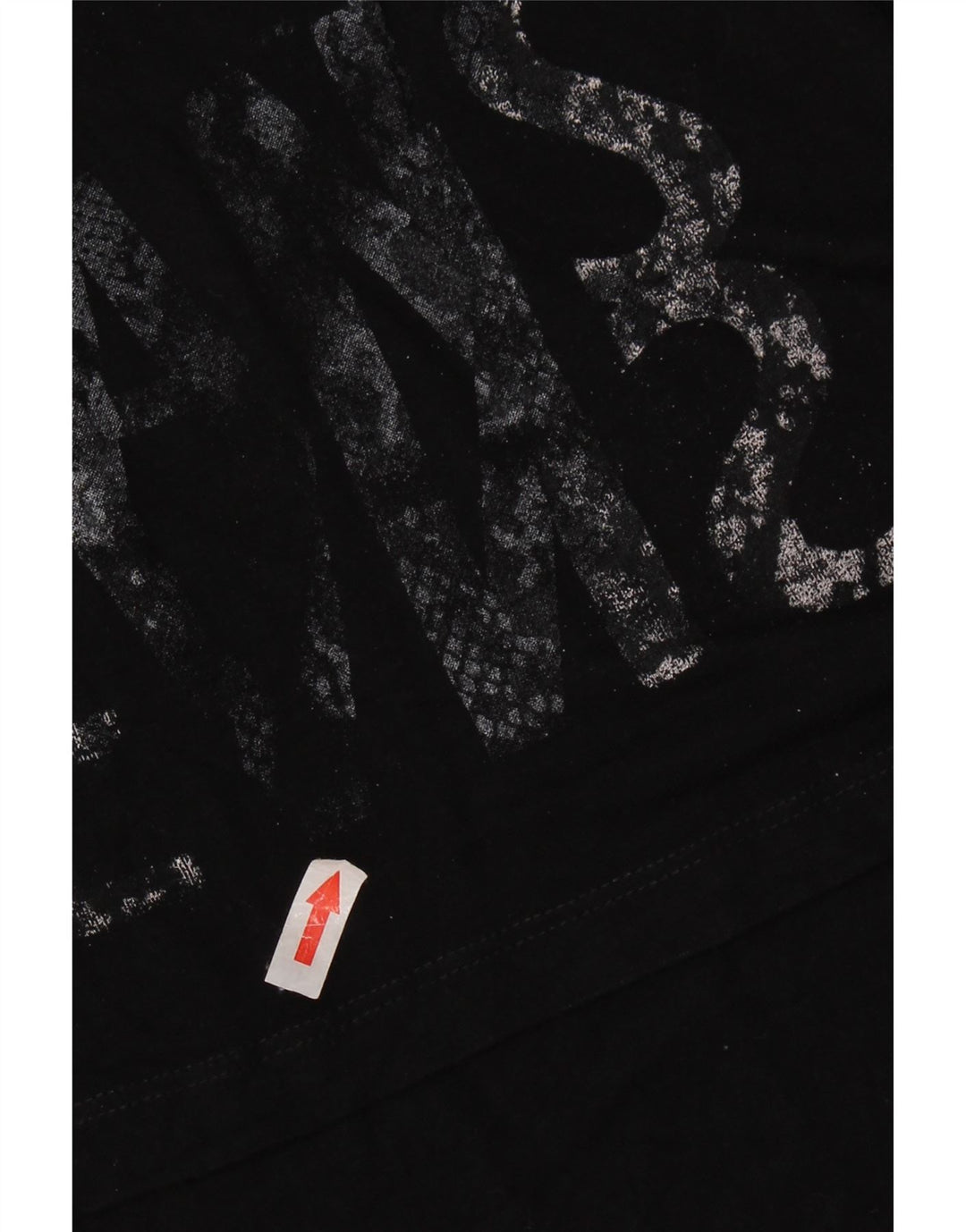 Damska koszulka graficzna Calvin Klein Top UK 10 Small, czarna wiskoza