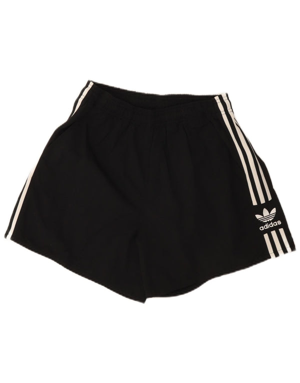 Damskie spodenki sportowe ADIDAS UK 14 Średni czarny nylon