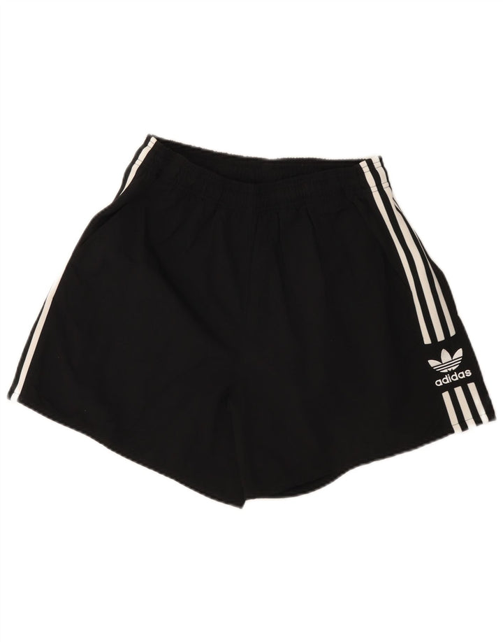 Damskie spodenki sportowe ADIDAS UK 14 Średni czarny nylon