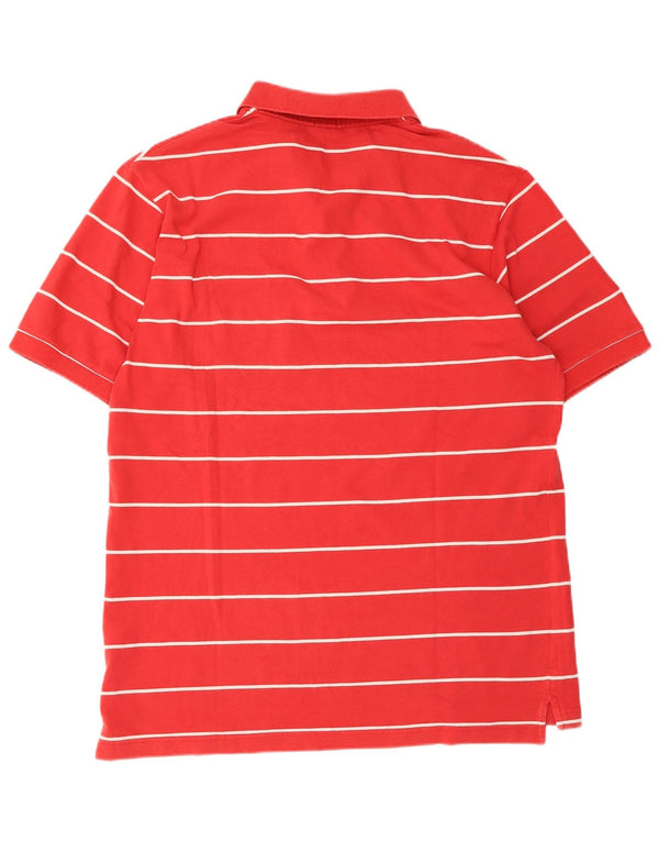 Męska koszulka polo Conte of Florence Slim Fit 2XL, bawełniana w czerwone paski