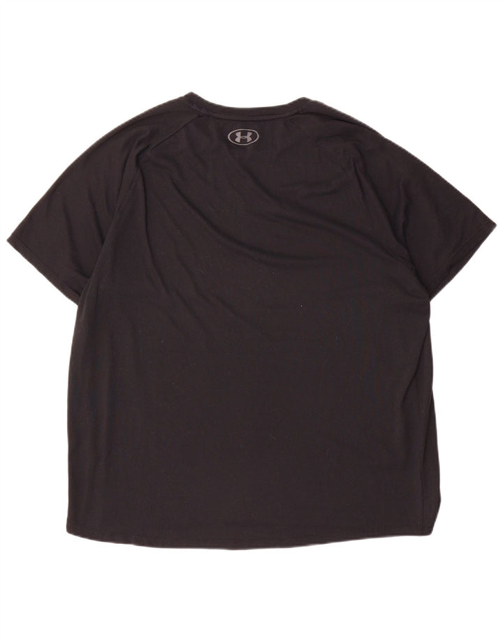 Under Armour Mens T-Shirt Top Large Black