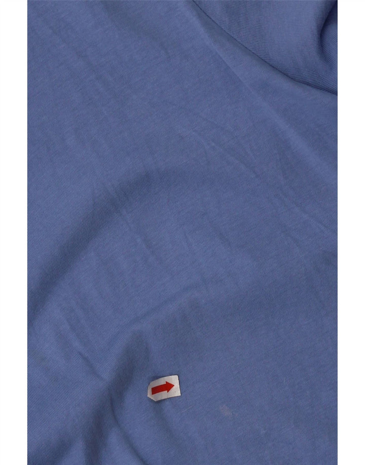 Sukienka damska Zara Bubble UK 16, duża niebieska bawełna