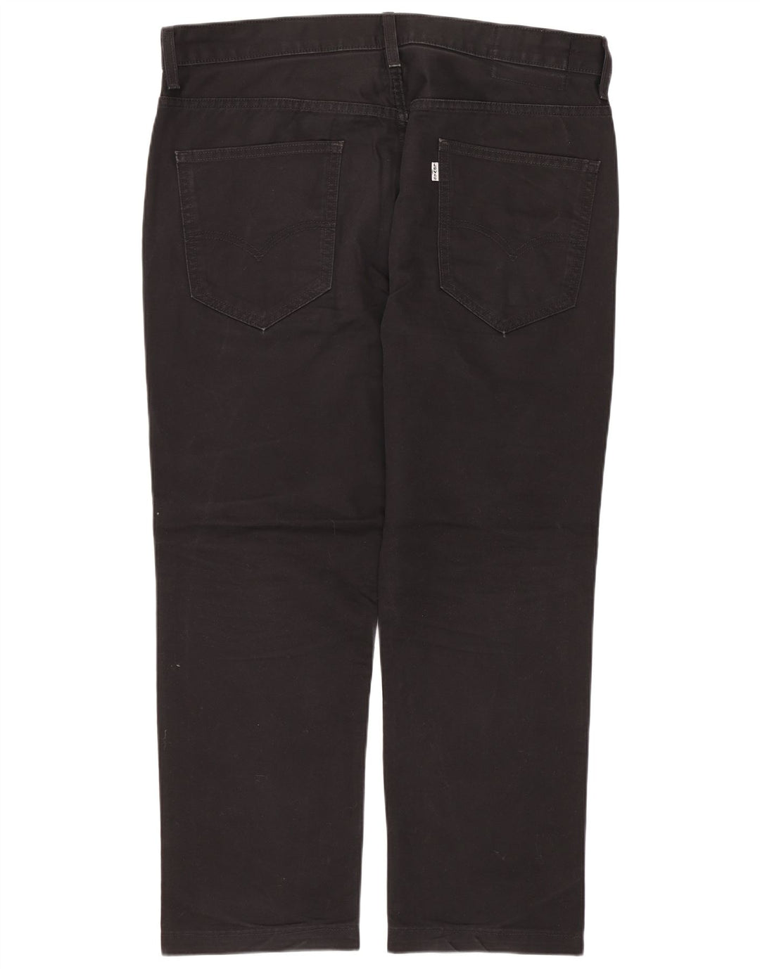Męskie proste spodnie chino Levi's W33 L25 Czarna bawełna