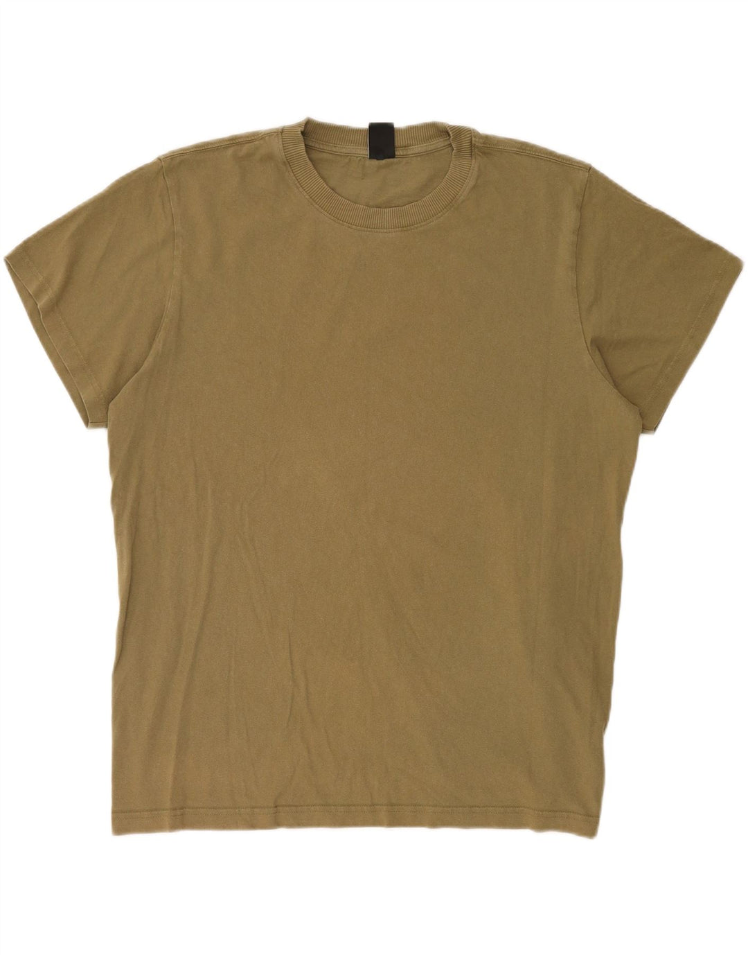 Męski T-shirt G-Star, duży, bawełniany khaki