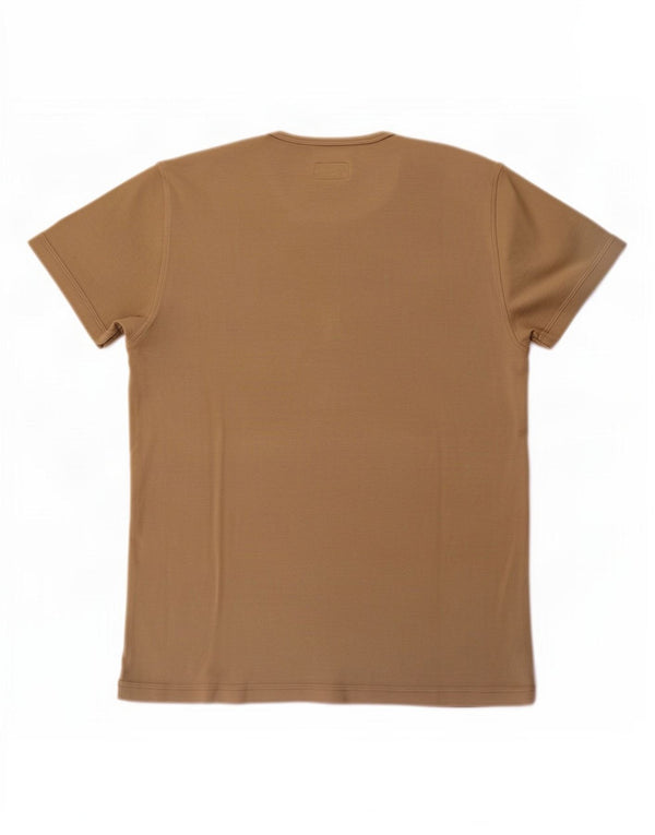 T-shirt damski Calvin Klein Jeans Top UK 16, duży, bawełniany khaki