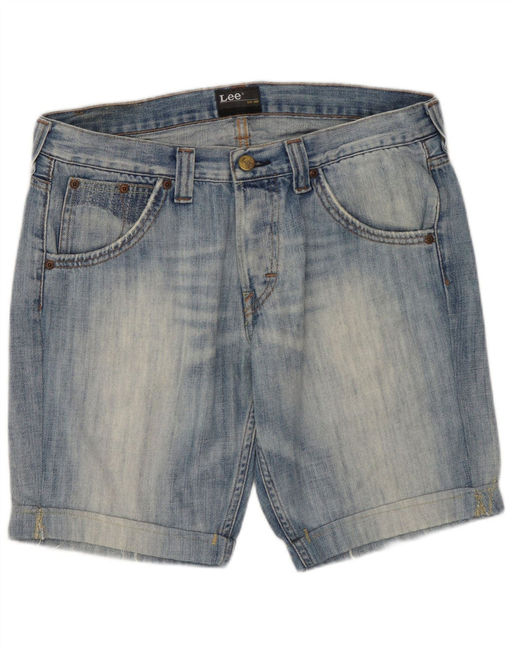 Męskie spodenki jeansowe Lee Ripley W31, średnioniebieskie, bawełniane